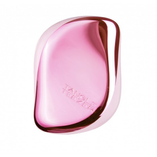 Tangle Teezer Compact Styler, Baby Pink Chrome