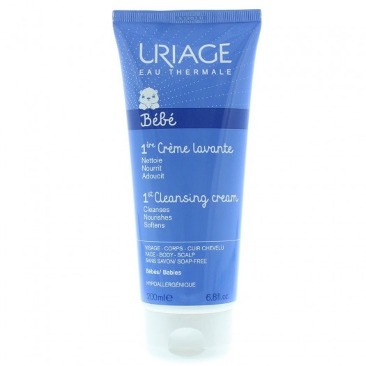 Uriage Baby 1st Cleans Cream Lavender, 200 ml