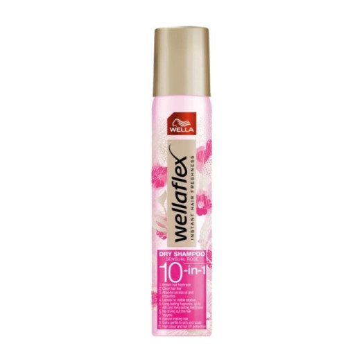 Wellaflex Dry Shampoo Sensual Rose, 180ml