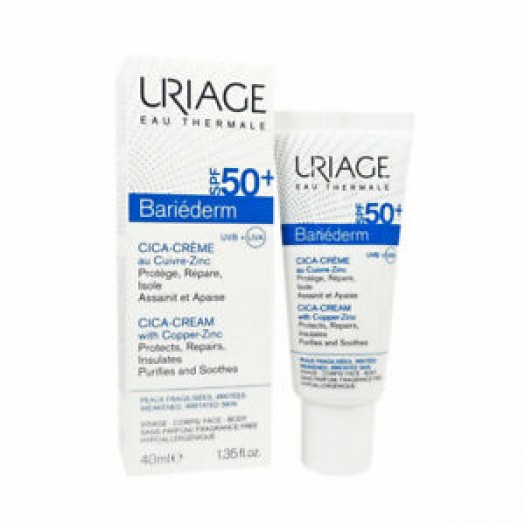 Uriage Bariederm Cica Cream with SPF 50+, 40ml