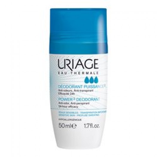  Uriage Deodorant Power 3 Roll-on, 50ml