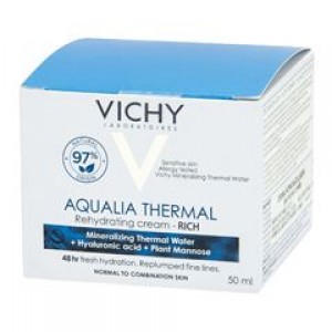 Vichy Aqualia Thermal Rehydrating Rich Cream, 50ml Vichy Aqualia Thermal Rehydrating Rich Cream, 50ml