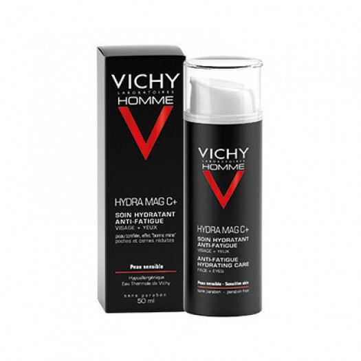 Vichy Homme Hydra Mag C+ Anti- Fatigue Hydrating Care, 50ml