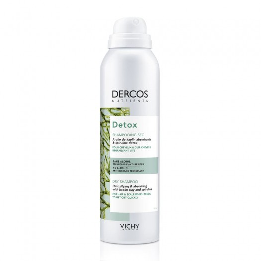 Vichy Dercos Nutrients Detox Dry Shampoo, 150ml