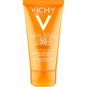 Vichy Sun Ideal Soleil Mattifying Face Fluid Dry Touch SPF 50, 50ml Vichy Sun Ideal Soleil Mattifying Face Fluid Dry Touch SPF 50, 50ml