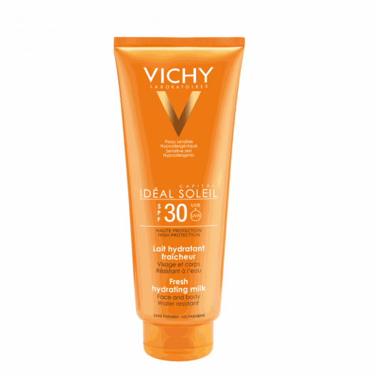 Vichy Sunscreen Ideal Soleil Fresh Hydrating milk SPF 30, 300 ml