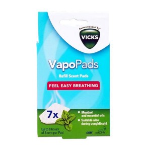 Vicks Menthol Comforting VapoPads, 1*7pcs Vicks Menthol Comforting VapoPads, 1*7pcs