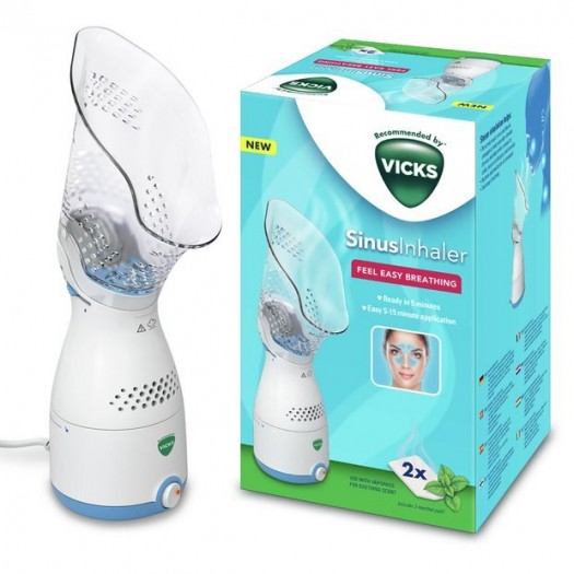 Vicks Electrical Sinus Steam Inhaler with Vapopads