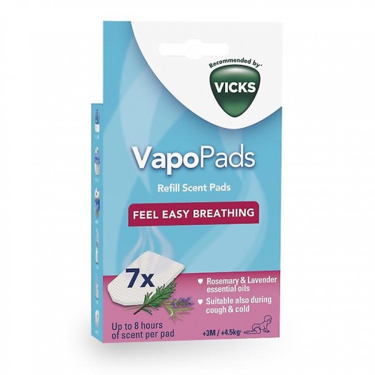 Vicks Vapo Pads Rosemary & Lavander, 1*7pcs