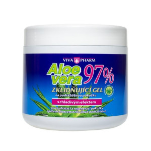 Vivaco Aloe Cooling Gel 97% Jar, 600ml Vivaco Aloe Cooling Gel 97% Jar, 600ml
