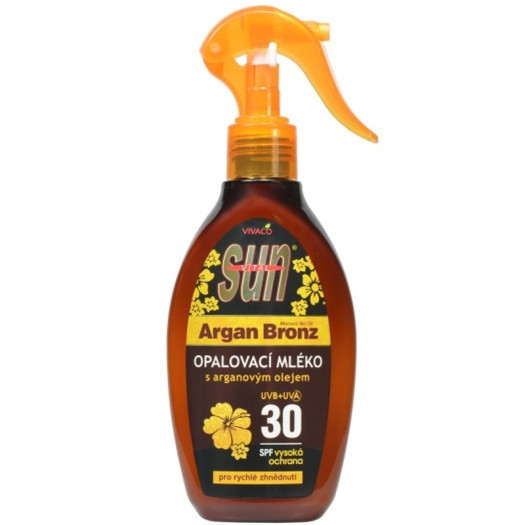 Vivaco Sun Argan Bronz Milk 30spf, 200ml