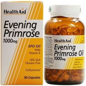 Health Aid Evening Primrose 1000mg, 90 Capsules Health Aid Evening Primrose 1000mg, 90 Capsules