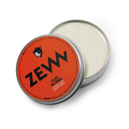 Zew Matte Clay Strong Hold With Hemp, 100ml