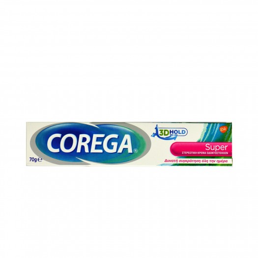 COREGA 3D Hold Super Fastening Cream For Artificial Toothpicks, 70G