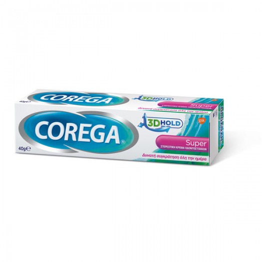 Corega Super Fastening Cream for Artificial Dentures, 40gr