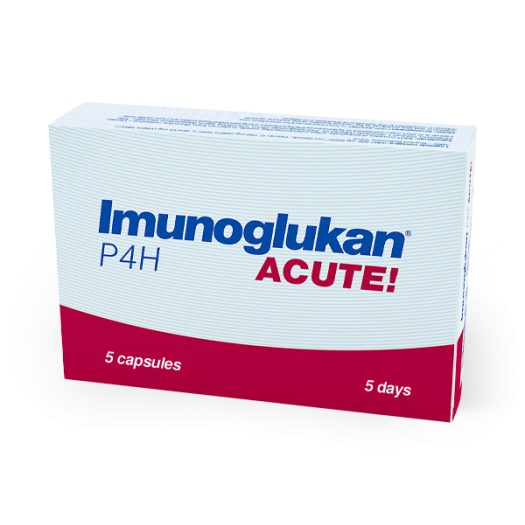 Imunoglukan Acute, 5 capsules