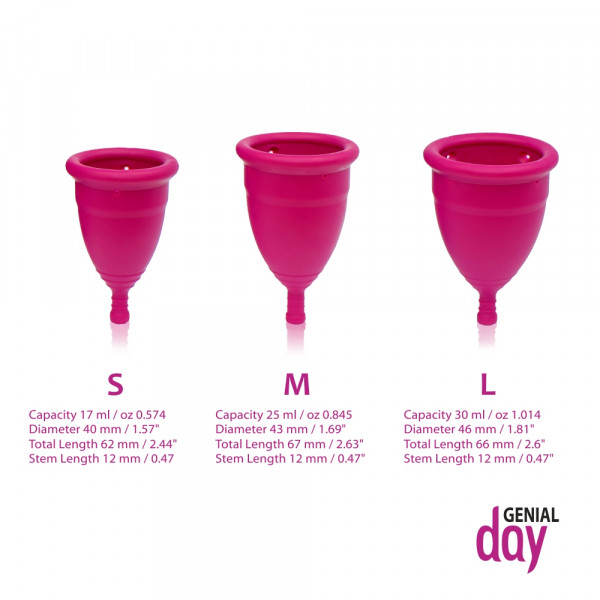 Gentle Day Menstrual Cup Size S 