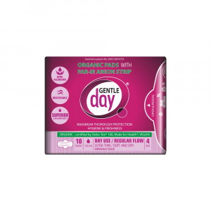 Gentle Day Size 4 Day Pads, 10pcs Gentle Day Size 4 Day Pads, 10pcs
