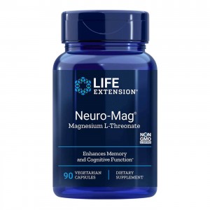 Life Ext Neuromag 144mg, 90 Capsules Life Ext Neuromag 144mg, 90 Capsules