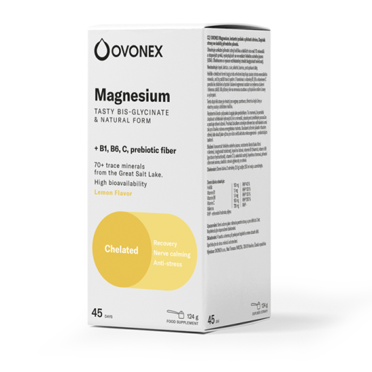Ovonex Magnesium Bis-glycinate Lemon, 124g