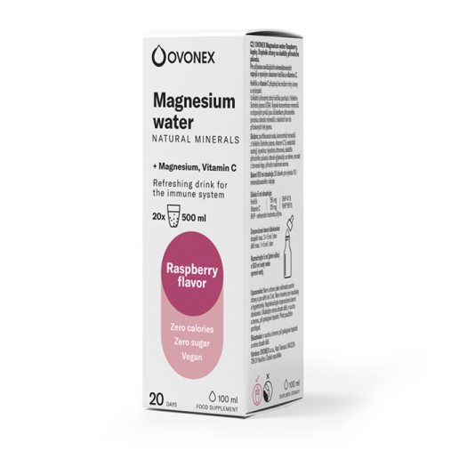 Ovonex Magnesium Water Rassberry, 100ml
