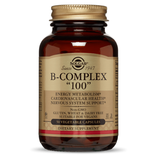 Solgar B Complex ''100'', 50 Vegetables Capsules