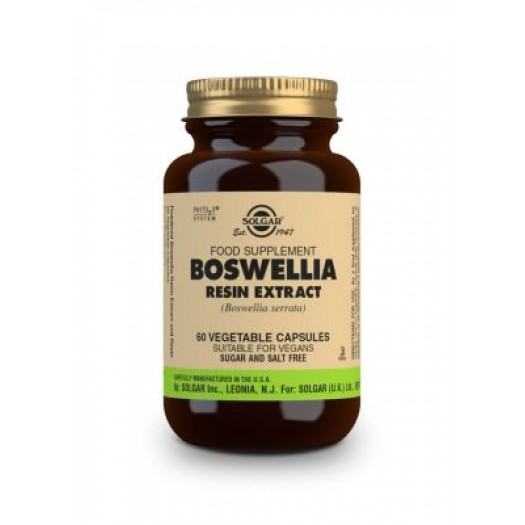 Solgar Boswellia Resin Extract, 60 vegetable capsules