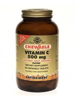 Solgar Vitamin C Orange 500mg, 90 Chewable Tablets