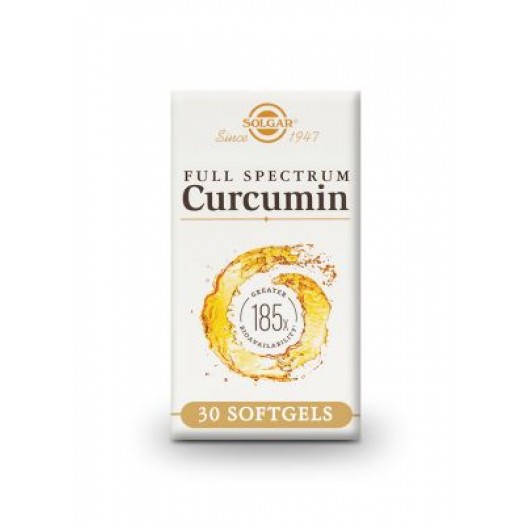 Solgar Full Spectrum Curcumin, 30 Softgels