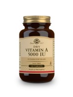Solgar Dry Vitamin A 5000 IU, 100 Tablets