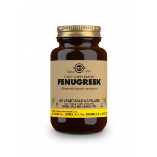 Solgar Fenugreek, 100 Vegetable Capsules