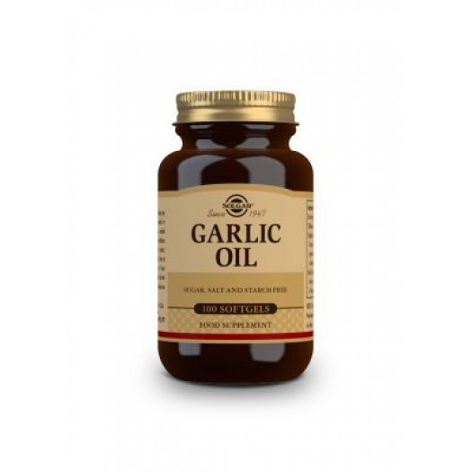 Solgar Garlic Oil, 100 Softgels
