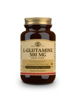 Solgar L-Glutamine 500 MG, 50 Vegetable Capsules