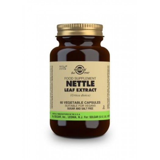 Solgar Nettle Leaf Extract, 60 Vegetable Capsules