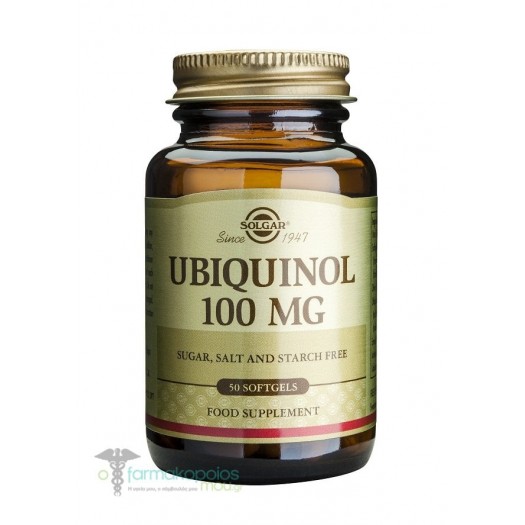 Solgar Ubiquinol 100 MG, 50 Softgels