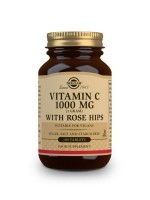 Solgar Vitamin C with Rose Hips 1000 mg, 100 tablets