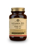 Solgar Vitamin D3 4000 IU, 60 Vegetable Capsules