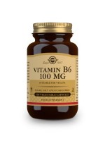 Solgar Vitamin B-6 100 MG, 100 Vegetable Capsules