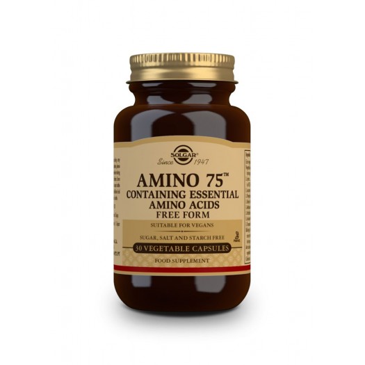 Solgar Amino 75, 30 Vegetable Capsules