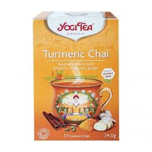 Yogi Turmeric Chai, 17 bags 34g