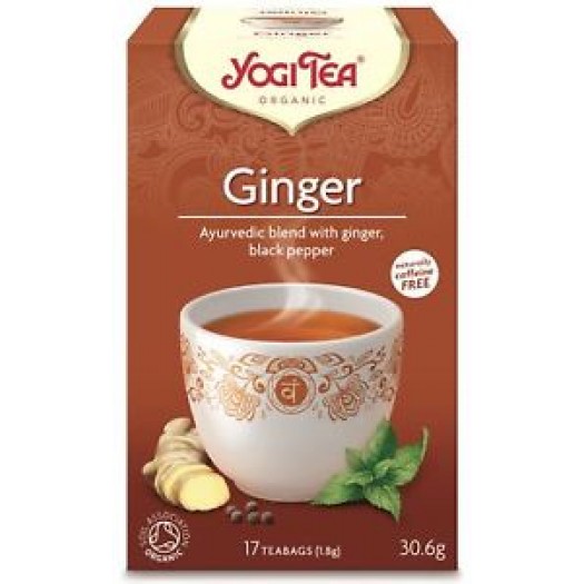 Yogi Tea Ginger Organic - 17 Bags