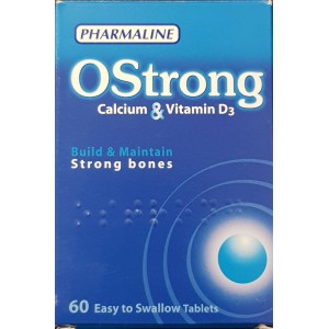 Ostrong Calcium & Vitamin D3, 60 Tablets Ostrong Calcium & Vitamin D3, 60 Tablets
