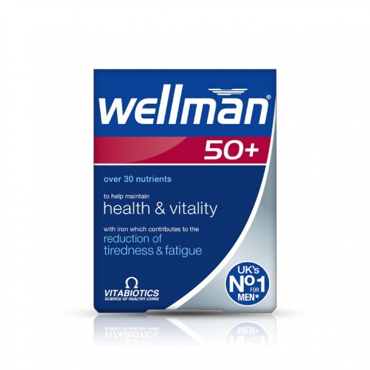 VITABIOTICS Wellman 50+ 30 Tablets