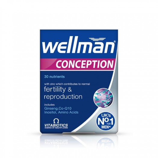 VITABIOTICS Wellman Conception 30 Tablets